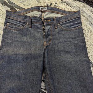 Naked and Famous Dirty Fade Selvedge Weird Guy (New Without Tags)